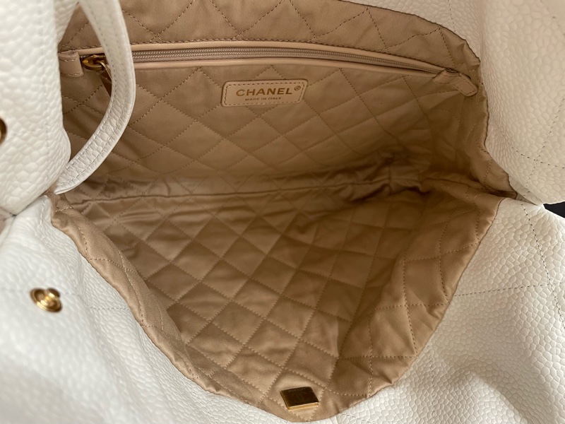 CHANEL 22 Handbag白金(小號)🫶-4
