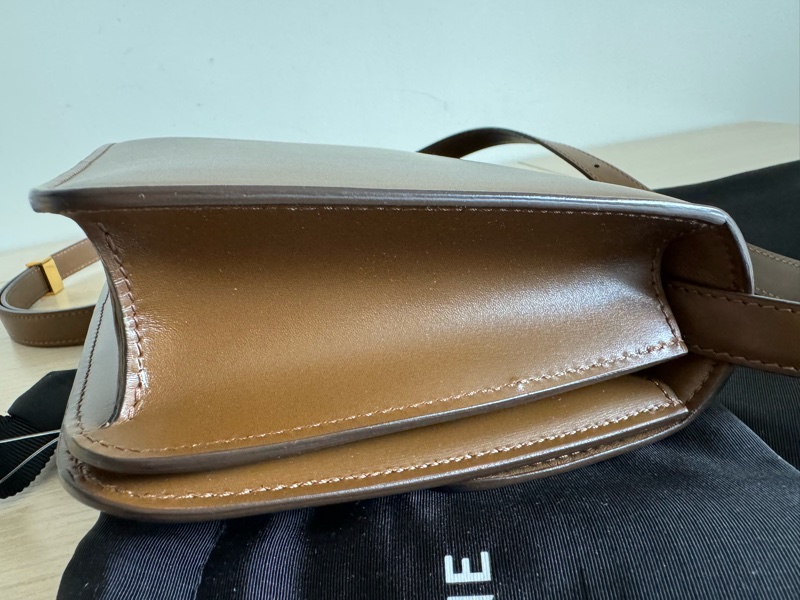 Celine Classic Box Teen 焦糖色-12