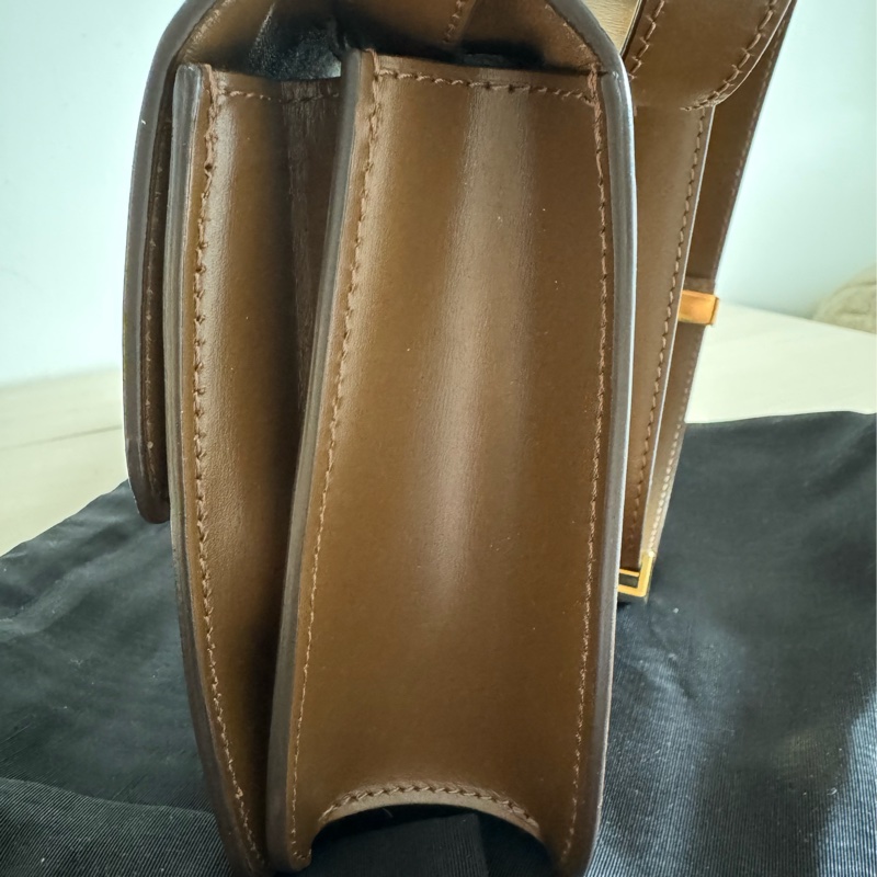 Celine Classic Box Teen 焦糖色-13