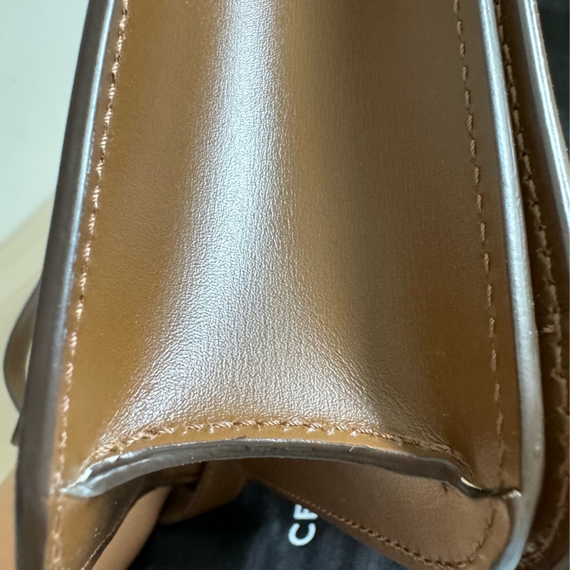 Celine Classic Box Teen 焦糖色-16