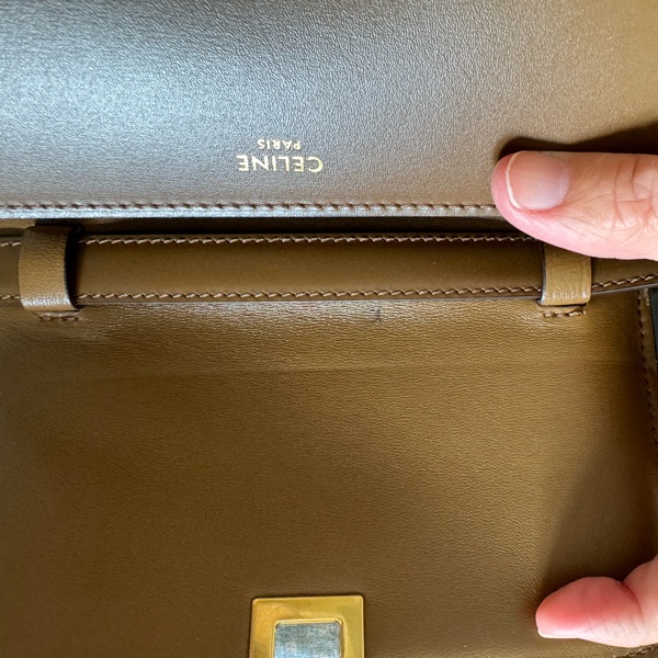 Celine Classic Box Teen 焦糖色-20