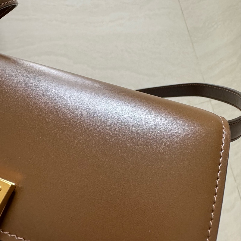 Celine Classic Box Teen 焦糖色-36