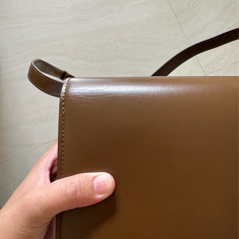 Celine Classic Box Teen 焦糖色-37