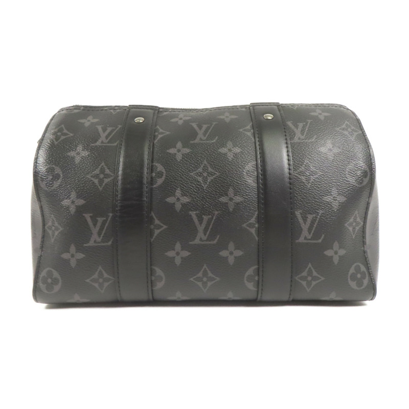 LOUIS VUITTON Monogram Eclipse City Keepall銀扣手挽肩背兩用袋-1