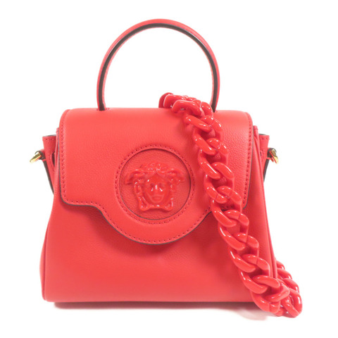VERSACE 牛皮皮革Shoulder Bag手挽肩背兩用袋
