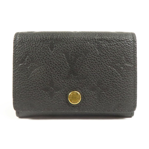 LOUIS VUITTON Monogram Empreinte Card Case金扣卡片包