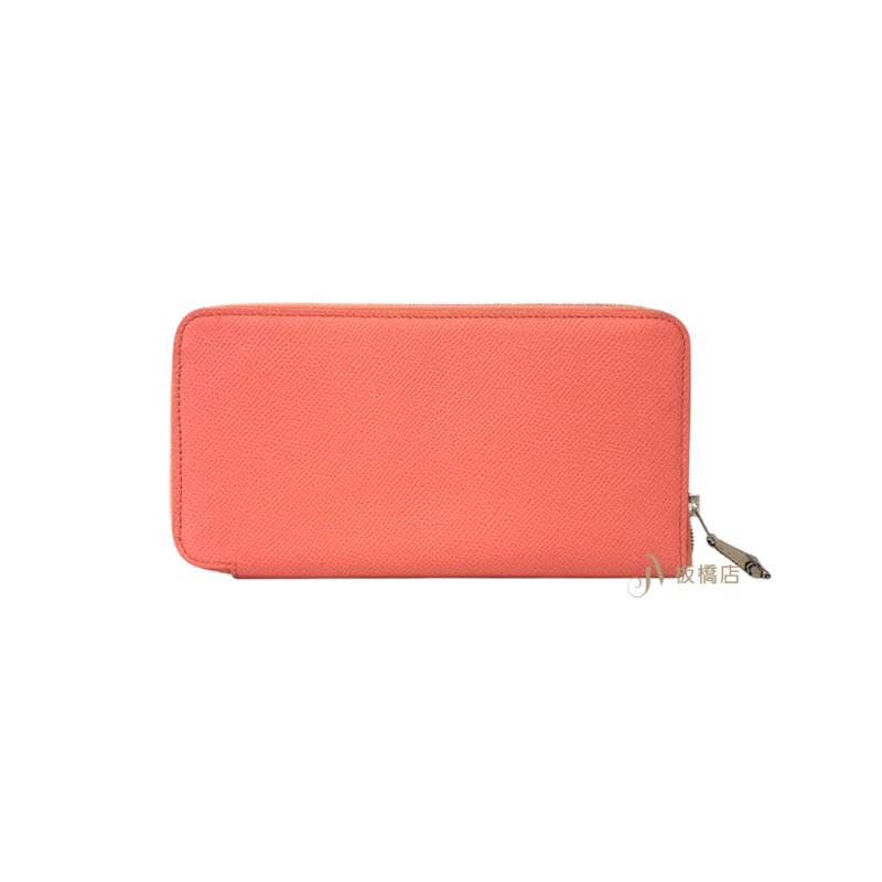 Hermes 3L ROSE TEA 玫瑰茶色EPSON silk in 絲巾長夾-0