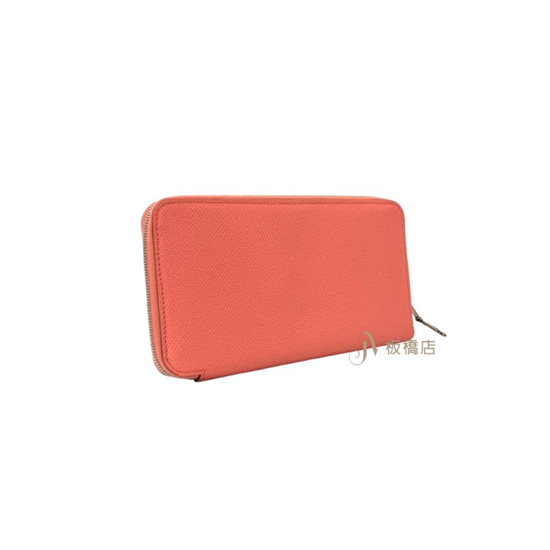 Hermes 3L ROSE TEA 玫瑰茶色EPSON silk in 絲巾長夾-2