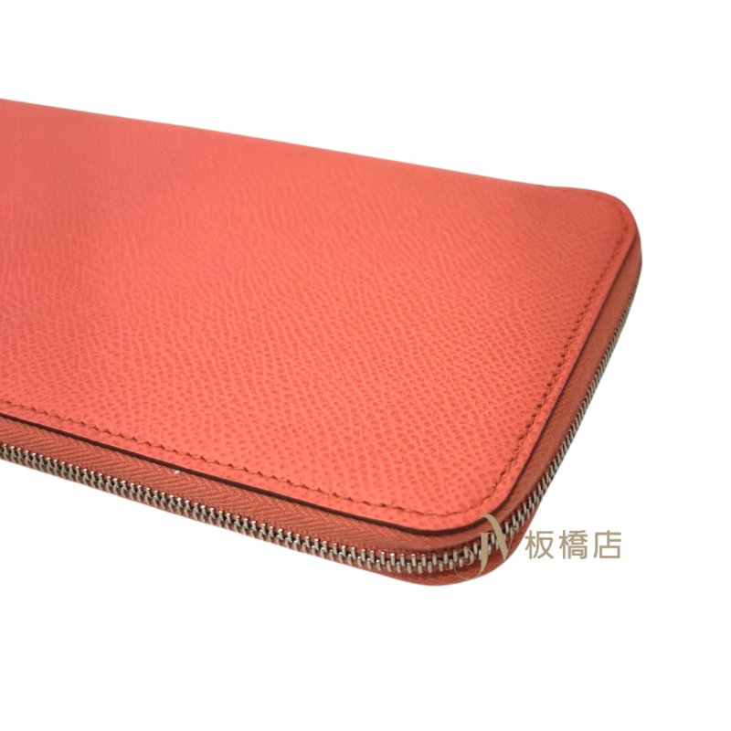 Hermes 3L ROSE TEA 玫瑰茶色EPSON silk in 絲巾長夾-7