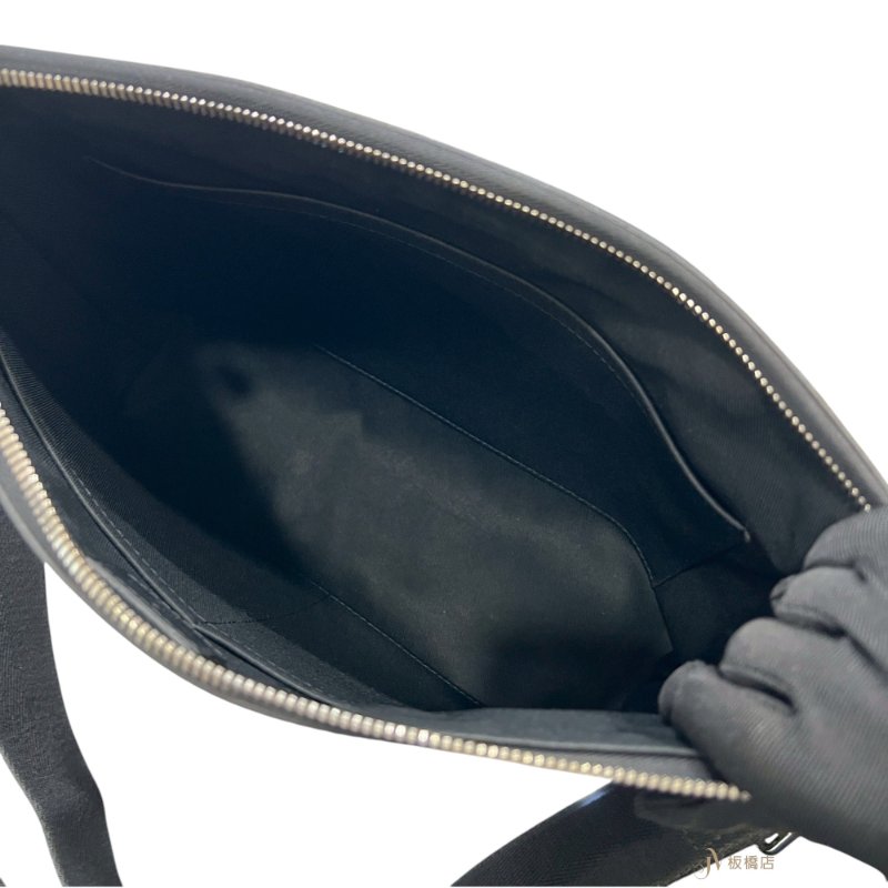 LV包包MICK PM黑棋盤格拉鍊斜背包 N40003-7