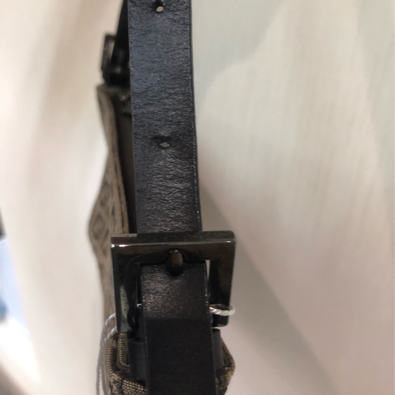 FENDI 全布老花 奶茶色 麻雀袋 XA491-34