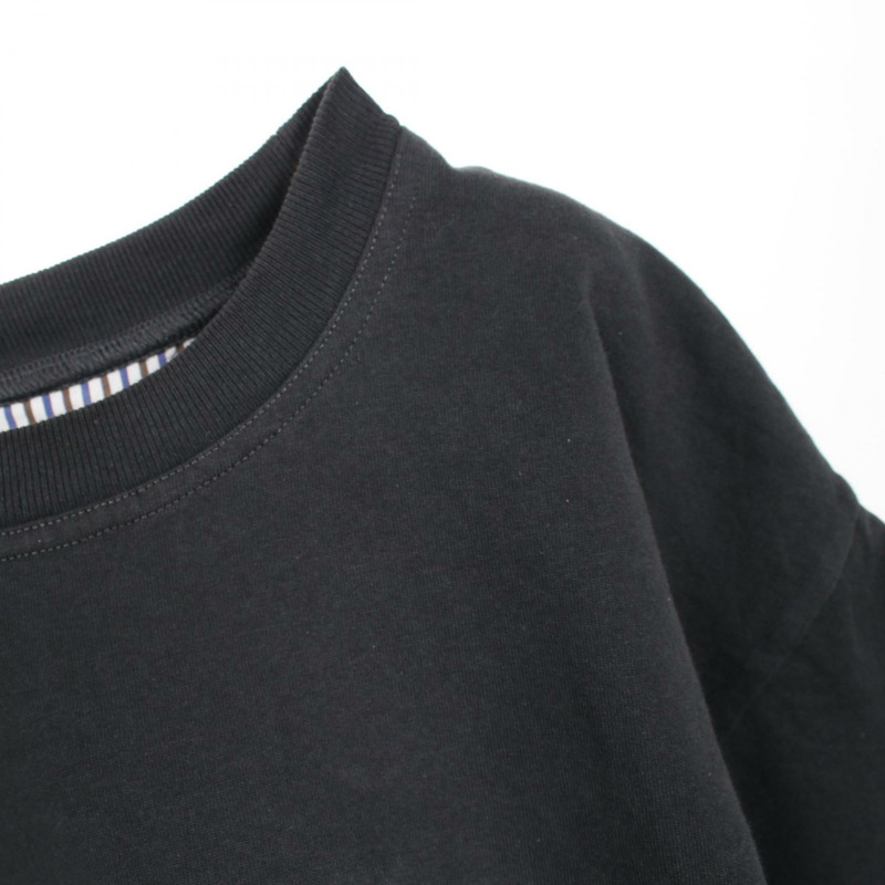 BOTTEGA VENETA 雙層條紋 T 卹 753811 棉質海軍藍 #S 二手女款-6