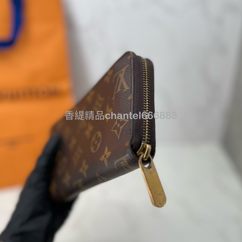 💗香緹國際精品💗 LV老花 拉鍊 長夾-1