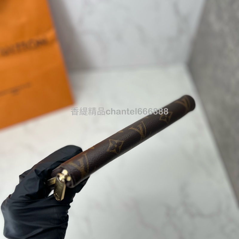 💗香緹國際精品💗 LV老花 拉鍊 長夾-4
