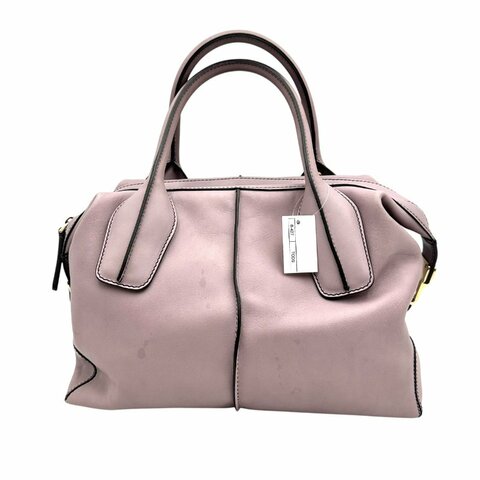 【美收精品】Tods 粉紅色手提包 B-427【隔月月中將轉賣至日本 上架期限30天】