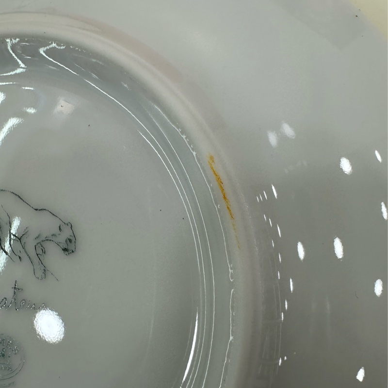 Hermes 愛馬仕 赤道叢林 黄油碟 两隻裝 閒置新 未使用品-7