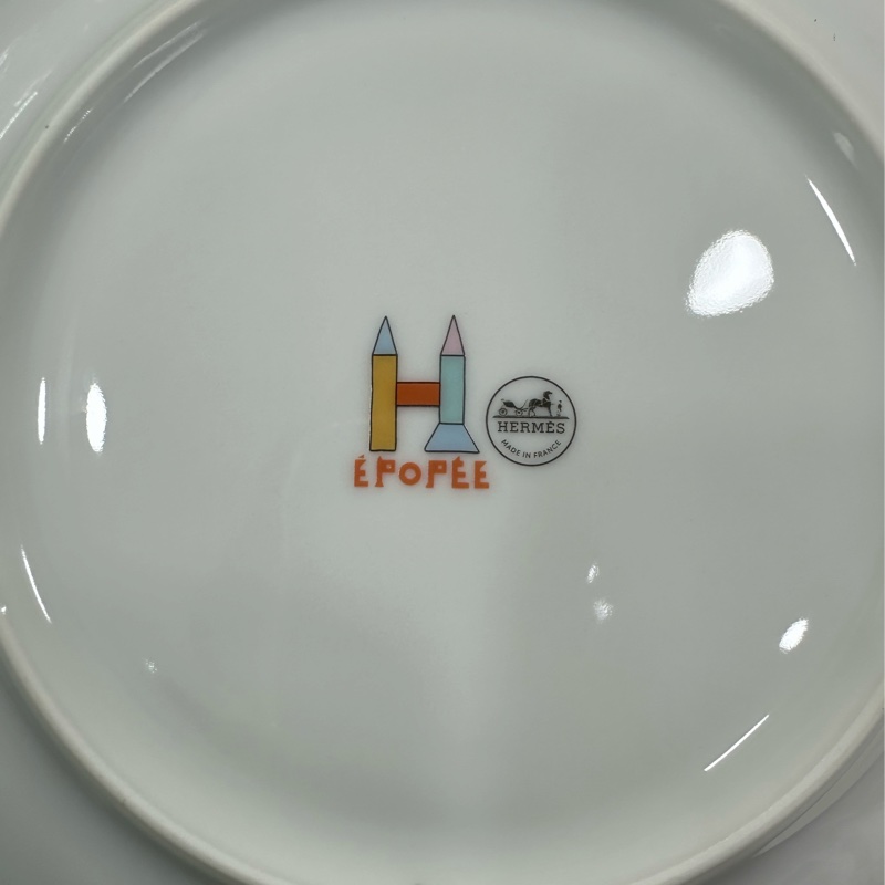 hermes愛馬仕 瓷器套装coffret enfant epopee 獨角獸動物園 嬰兒禮品四件套 閒置新 未使用品-13