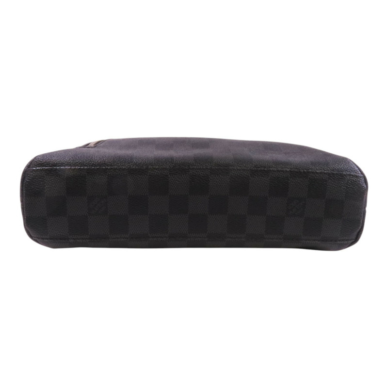 LOUIS VUITTON Damier Mick PM銀扣肩背袋-3
