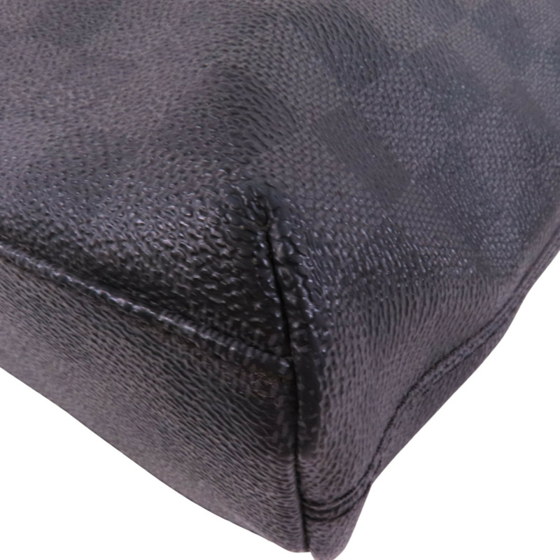 LOUIS VUITTON Damier Mick PM銀扣肩背袋-11