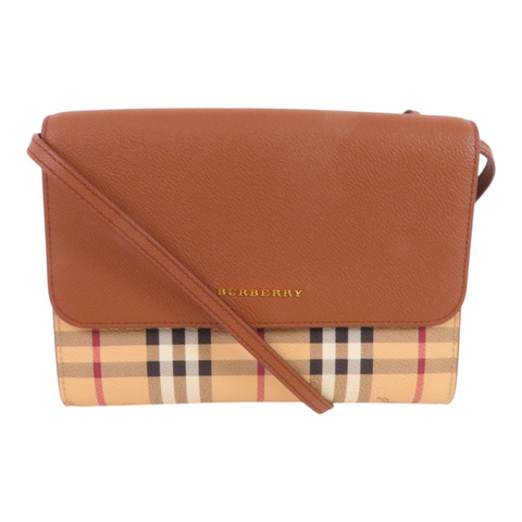 BURBERRY 牛皮皮革Shoulder Bag金扣肩背袋