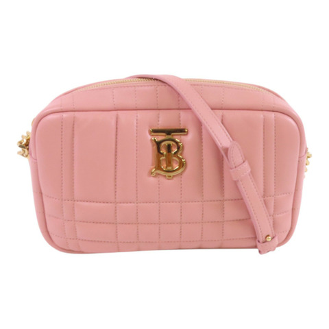 BURBERRY 牛皮皮革Shoulder Bag金扣肩背袋
