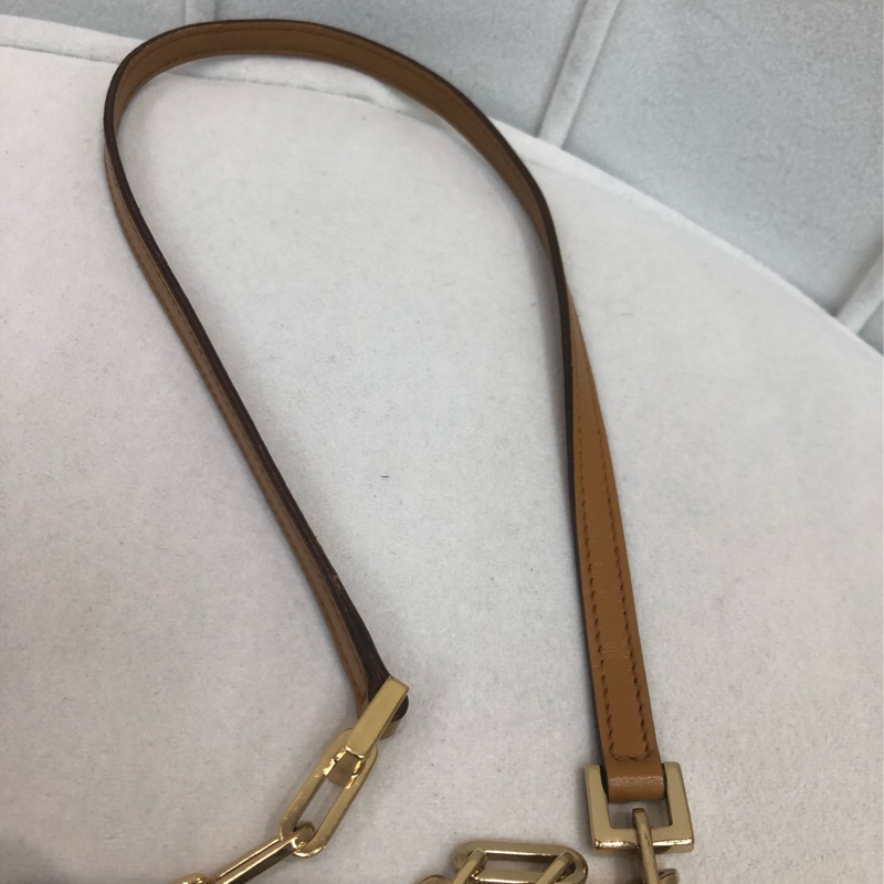 Gucci 經典啡色布面老花GG 金色老虎扣XB087-32