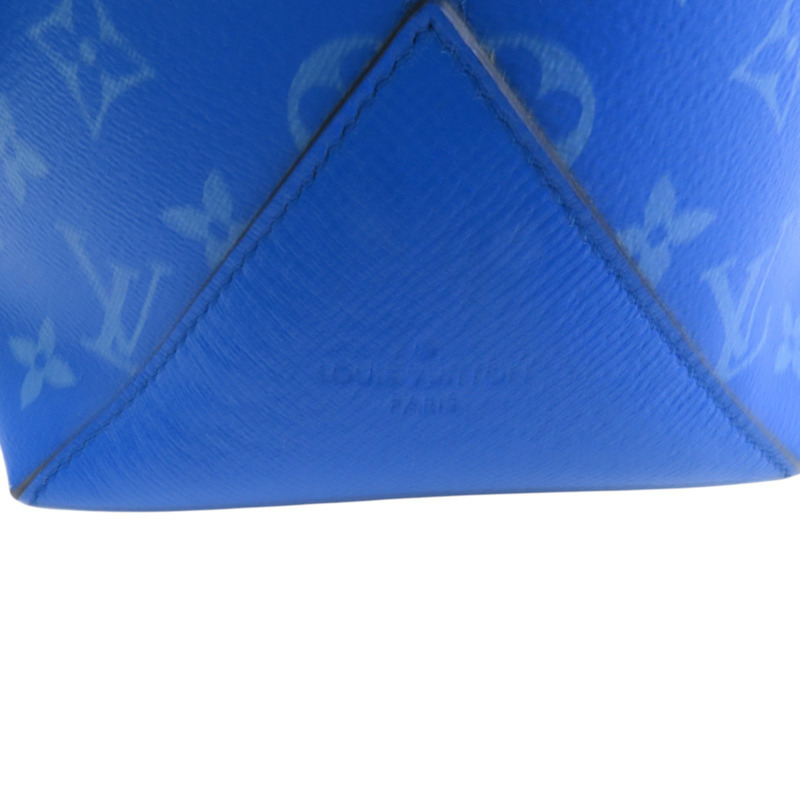 LOUIS VUITTON Monogram Taigalama Weekend Tote銀扣手挽肩背兩用袋-6