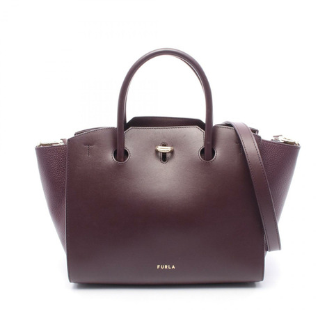 Furla GENESI M 2Way 斜背包單肩包 WB00811 皮革紫色二手女款