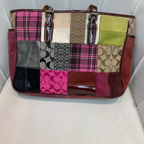 coach 彩色老花 托特包 XB539