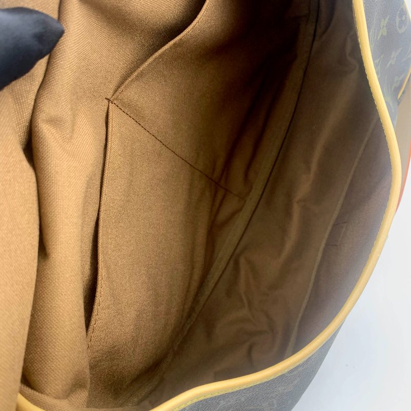 Louis Vuitton 經典SAUMUR 35，中號雙子星，路易威登，LV，斜背包，公事包，旅行包，正品，現貨，免運-12