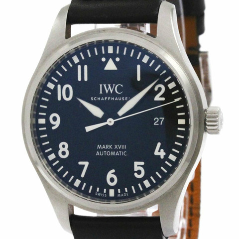 IWC 萬國飛行員馬克十八腕錶 IW327009 拋光自動機械男士腕錶