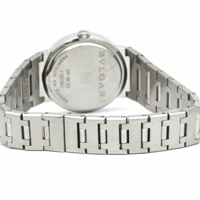 BVLGARI BVLGARI-BVLGARI 鋼石英女錶 BB26SS 拋光-4