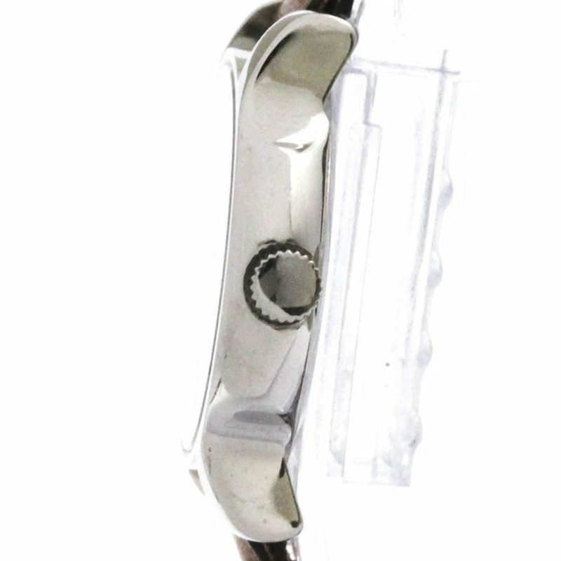 BVLGARI Solotempo 鋼皮革石英女士手錶 ST29S 拋光-3