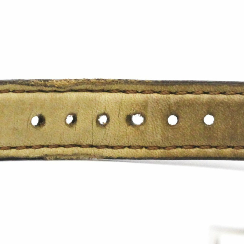 BVLGARI Solotempo 鋼皮革石英女士手錶 ST29S 拋光-6