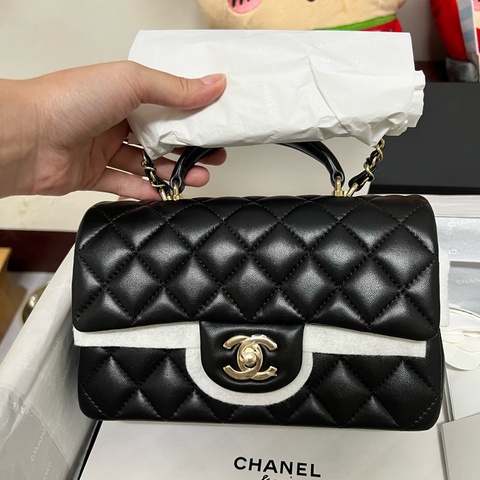 Chanel mini coco handle CF20 經典迷你手把口蓋包