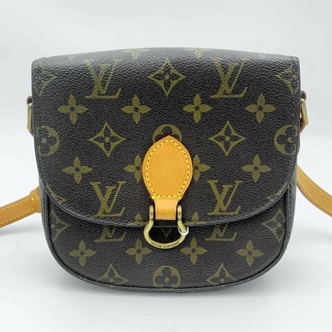 Louis Vuitton 經典老花迷你馬提扣馬鞍包，LV，路易威登，經典包，斜背包，隨身包，二手真品，正品，現貨，免運