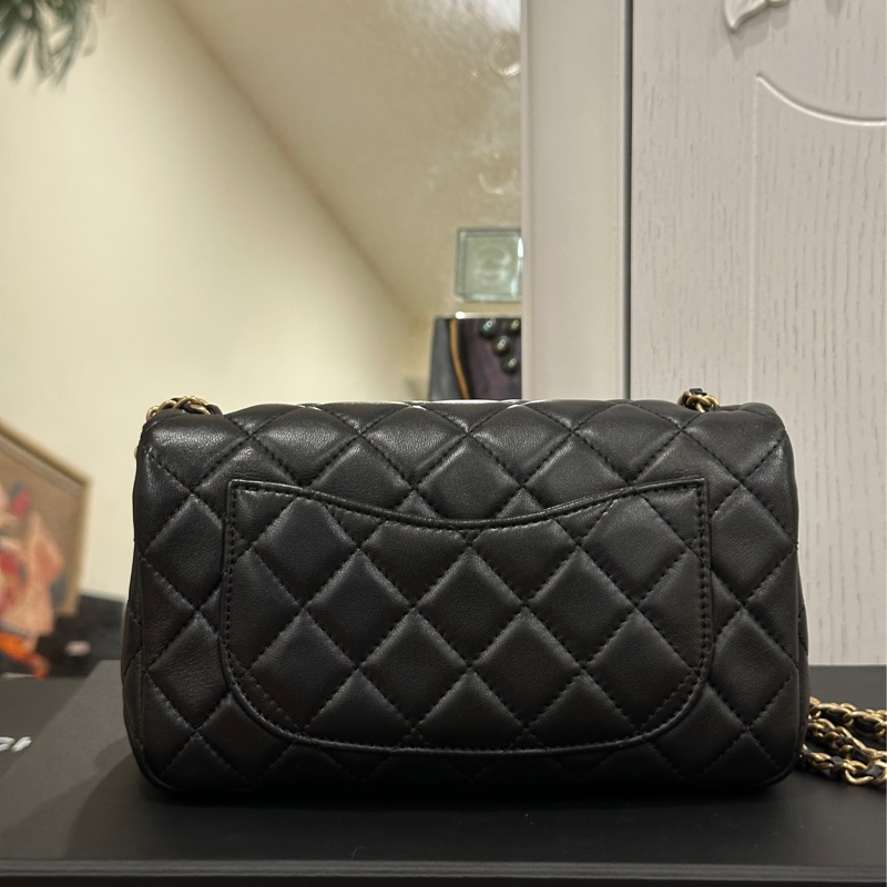 Chanel金球cf20黑金cf大mini #全網最低 #閒置帶 #秒殺價🔥-15