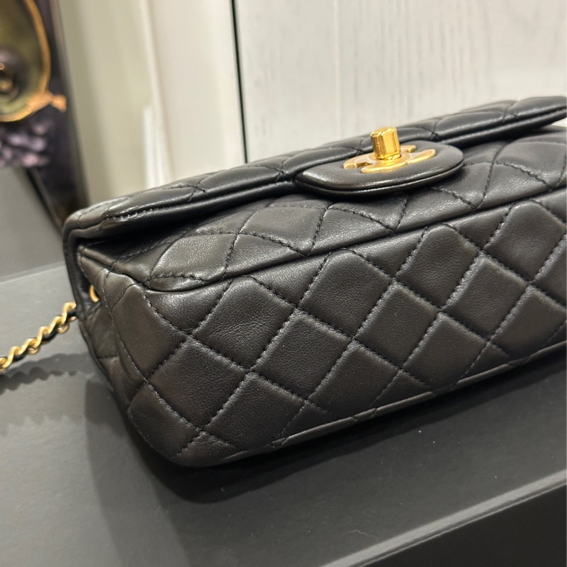 Chanel金球cf20黑金cf大mini #全網最低 #閒置帶 #秒殺價🔥-20