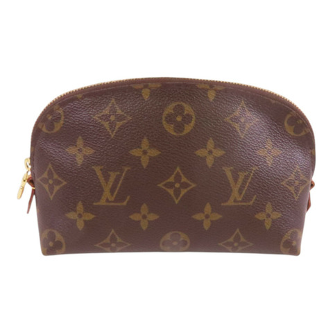 LOUIS VUITTON Monogram Cosmetic Pouch金扣手拿包