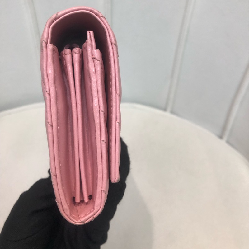 Gucci 粉色GG Mormont 長銀包 X212-3