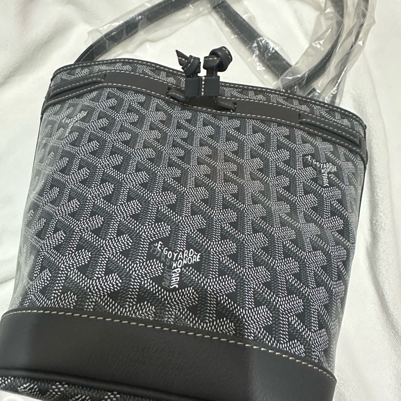 GOYARD 灰色水桶包 全新品-8