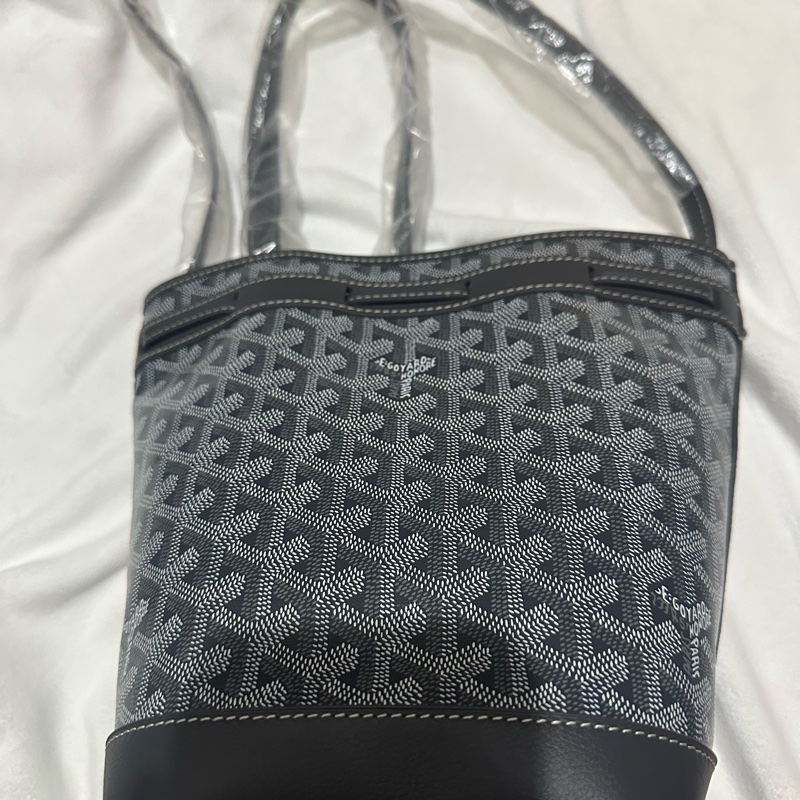 GOYARD 灰色水桶包 全新品-13