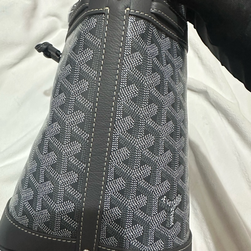 GOYARD 灰色水桶包 全新品-18