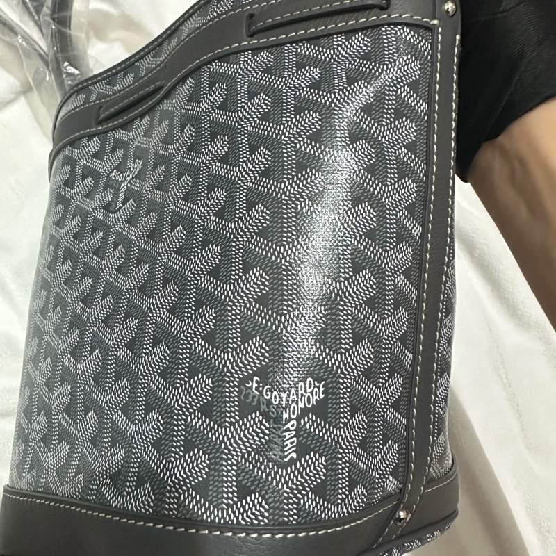GOYARD 灰色水桶包 全新品-23