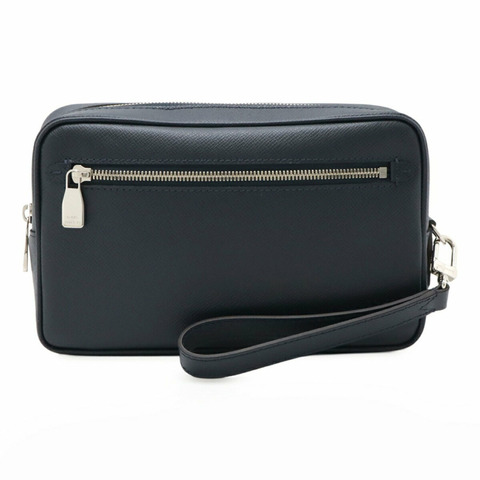 LOUIS VUITTON Taiga Pochette Kasai 手拿包 藍海軍藍 M33423