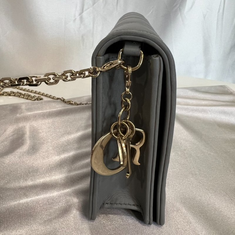 DIOR  灰藍色CARO 三合一WOC-2