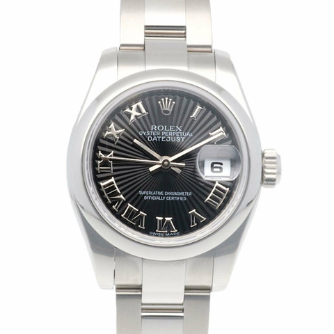 勞力士 Datejust Oyster Perpetual 手錶 不鏽鋼 179160 自動上鍊 女款 ROLEX Z 系列 2006 型號 羅馬數字 陽光色 已修