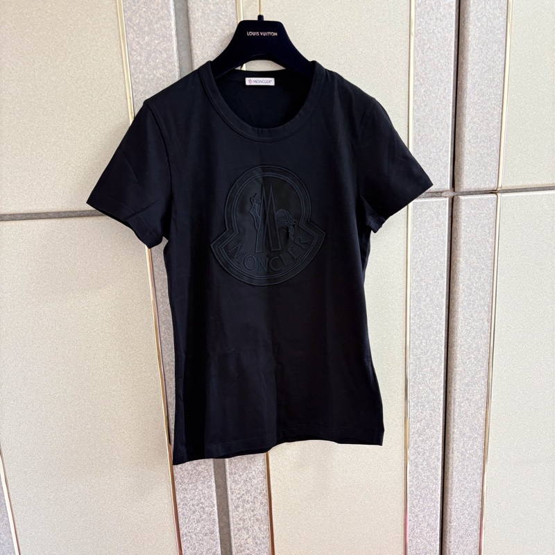 57）Moncler正品黑色棉質Logo上衣 XS-M皆可穿-8