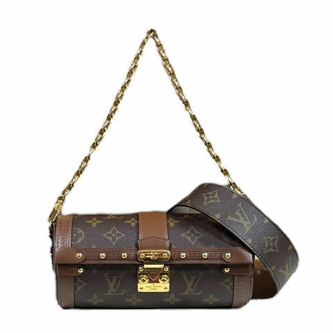 Louis Vuitton Papillon Trunk Monogram 肩背包 帆布 M57835 棕色 女款 LOUIS VUITTON 2way