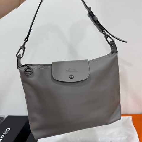 LONGCHAMP HOBO 龍驤灰 大象灰 肩背包 斜背包 手提包 側背包